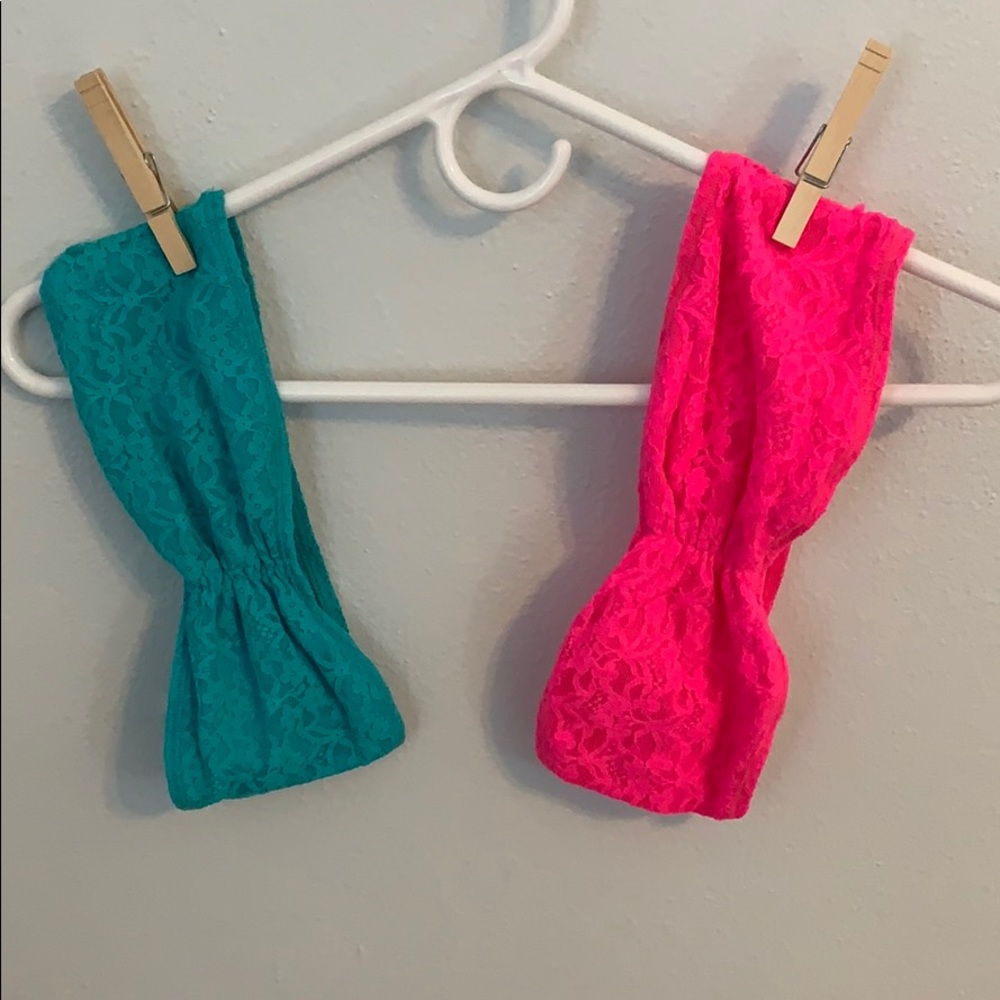 2 bandeau tops